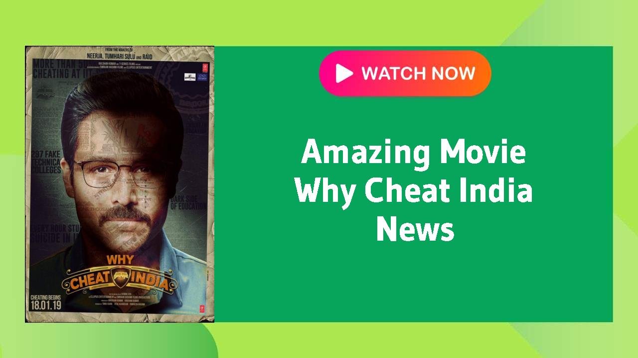 Why Cheat India